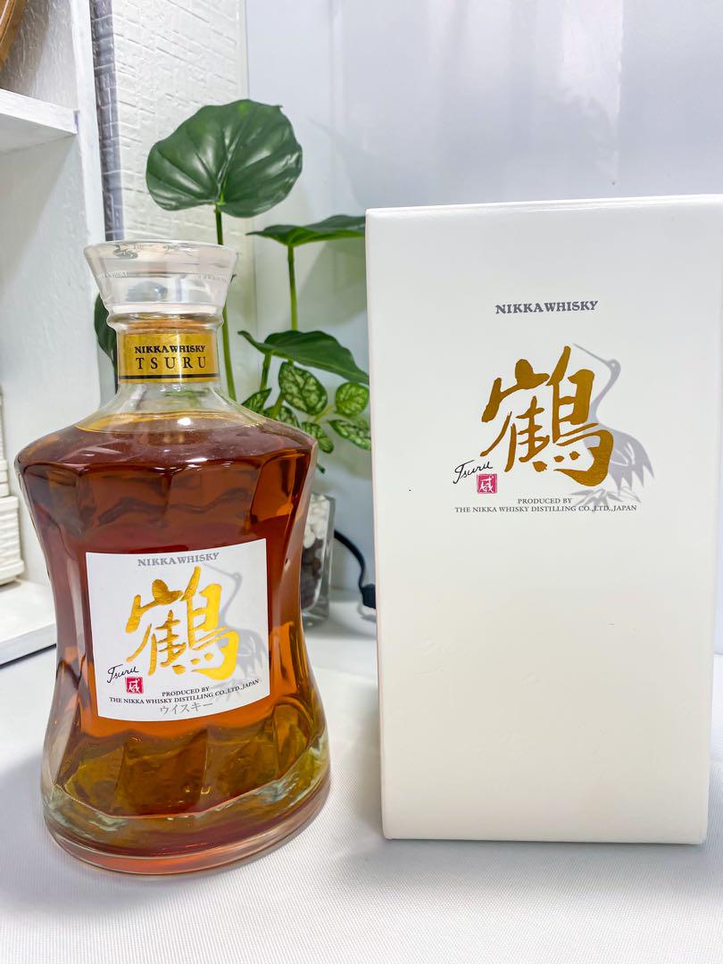蒸溜所限定】ニッカウヰスキー鶴 箱付き （レビュー】ニッカ 鶴