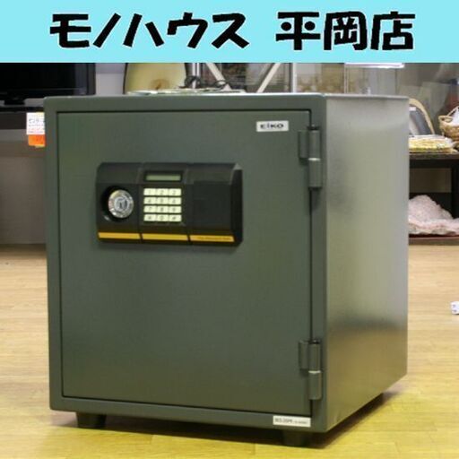 EIKO 家庭用 小型耐火金庫 テンキー式 BES-25PK 鍵×3本 取扱説明
