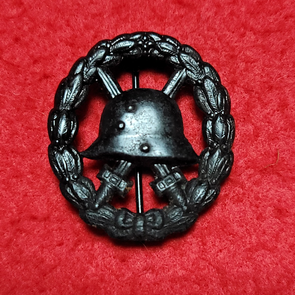 □実物□戦傷章□黒章□ドイツ、プロイセン、勲章、WW1□T11
