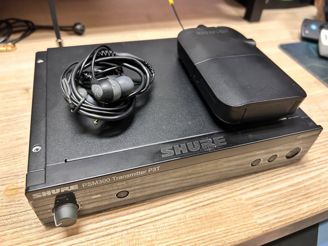 SHURE イヤモニ システム　psm300 SHURE PSM300 P3TR イヤモニセット ワイヤレスイヤーモニター