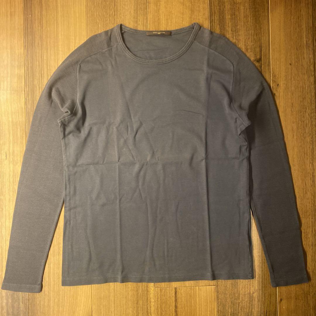 VUITTON メンズ　長袖　トップス　カットソー　グレー　 M VUITTON メンズ 長袖 トップス カットソー グレー M （ビジネス
