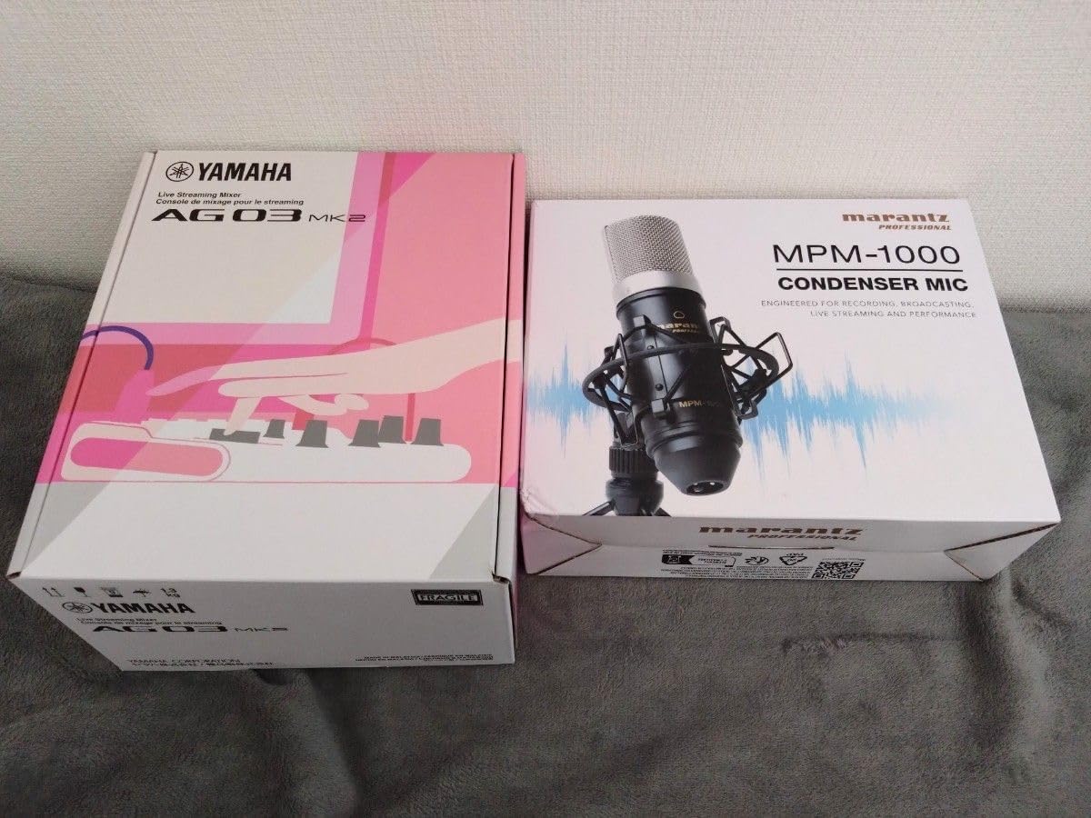 ヤマハ) AG03MK2 W + Marantz(マランツ) MPM-1000 セット