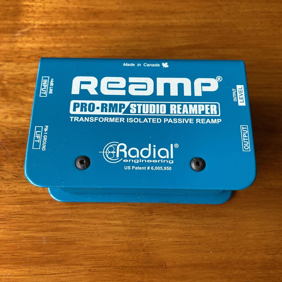 Radial Reamp / PRO RMP リアンプボックス（RADIAL PRORMP