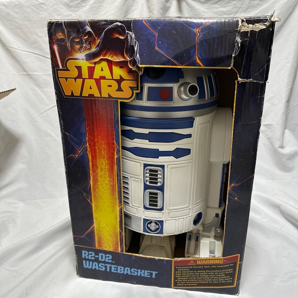 スターウォーズ「R2-D2 ダストボックス　ゴミ箱」中古美品 スターウォーズ R2-D2 ダストボックス ゴミ箱 高さ約60cm