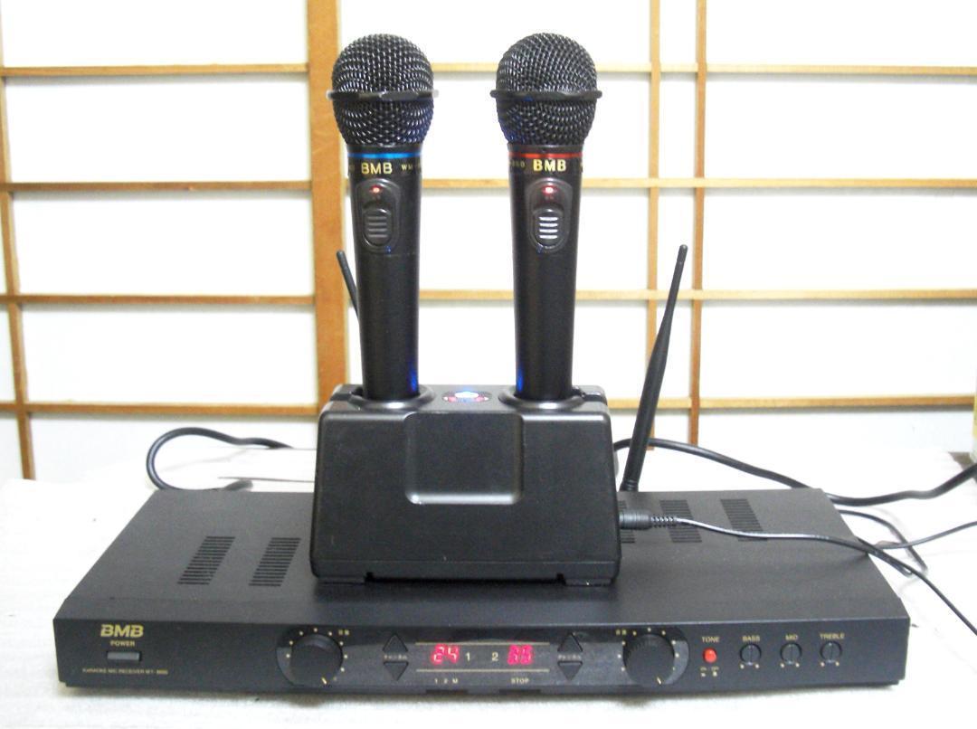 ☆WT-8600+WM860 800MHz電波式ワイヤレスマイクセット☆取説付き