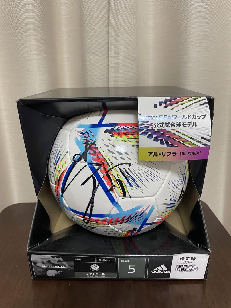 堂安律選手　サイン入り　サッカーボール 2025年最新】堂安律 サインボールの人気アイテム - メルカリ