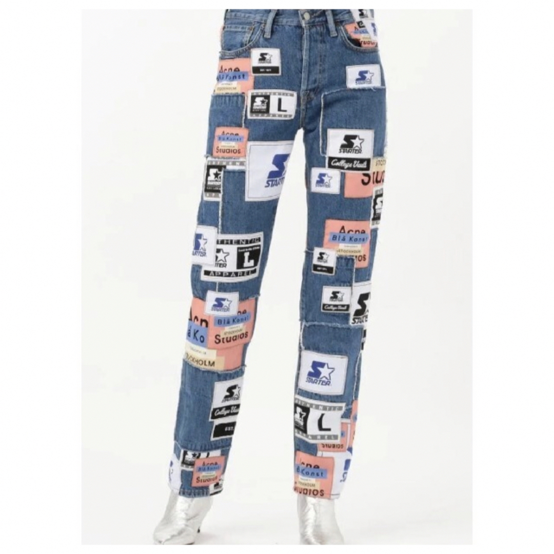 Acne Studiosパッチワーク デニム（国内発】ACNE STUDIOS パッチ