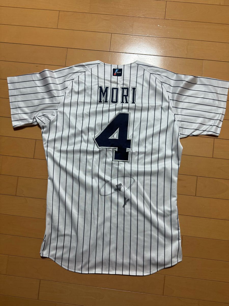 オリックスバファローズ 森友哉捕手 オーセンティック直筆サイン入り Oサイズ オリックスバファローズ 森友哉捕手 オーセンティック