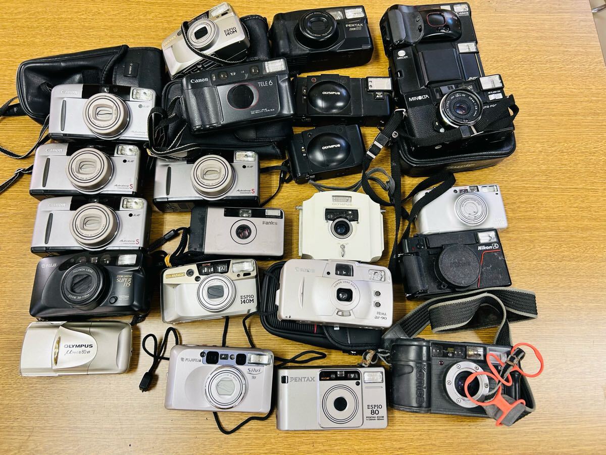 Canon OLYMPUS Konica PENTAX MINOLTA FUJIFILM コンパクト