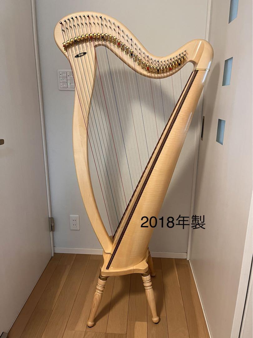ハープ　青山34弦　レバー 比較検証！】メーカー毎に34弦のレバーハープを比較しました