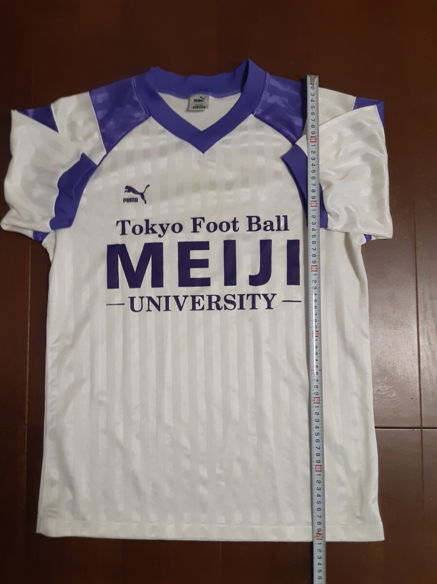 美品】明治大学 サッカー部 オフィシャル ユニフォームセット