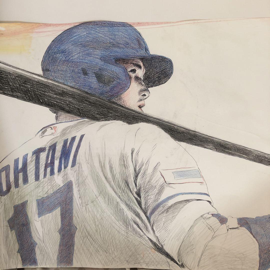 大谷翔平　絵画　タペストリー Amazon.co.jp: 大谷翔平 (51) タペストリー 絵画 ポスター 写真