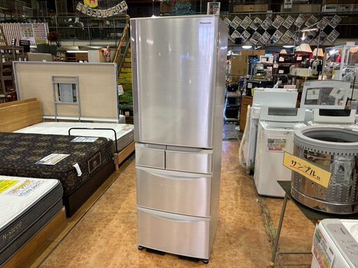 愛品館 市原店】Panasonic 2018年製 406L 5ドア冷蔵庫 NR-E413V
