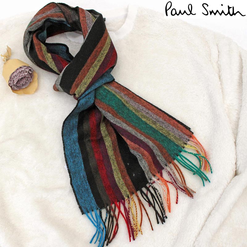 【美品】Paul Smith レインボーマフラーストール 手袋 ストライプ 000000137754-01-l.jpg?t=