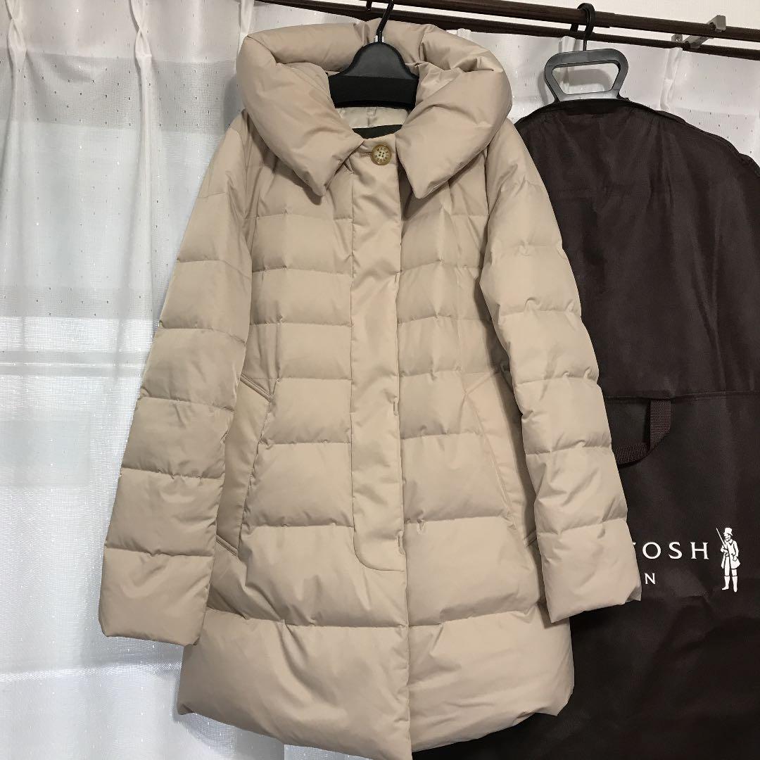 マッキントッシュロンドン　ダウンコート　40 アイボリー マッキントッシュロンドン ダウンコート 40 アイボリー