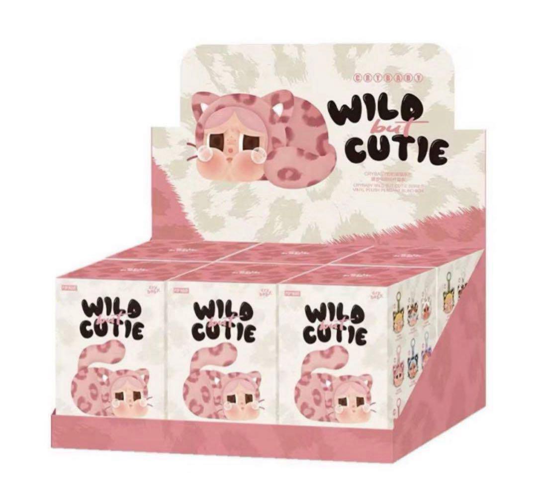 CRYBABY Wild but Cutie シリーズ ぬいぐるみペンダント 猫