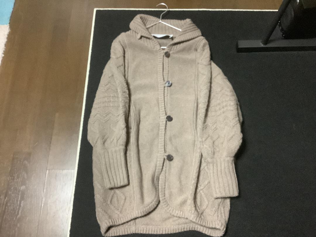 TICCA　ハンドケーブルポンチョ　モカ TICCA ハンドケーブルポンチョ モカ