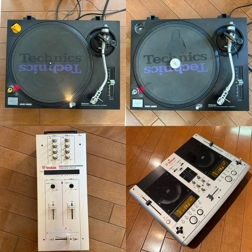Technics SL-1200 MK3D 2台セット+ミキサー(オマケ)