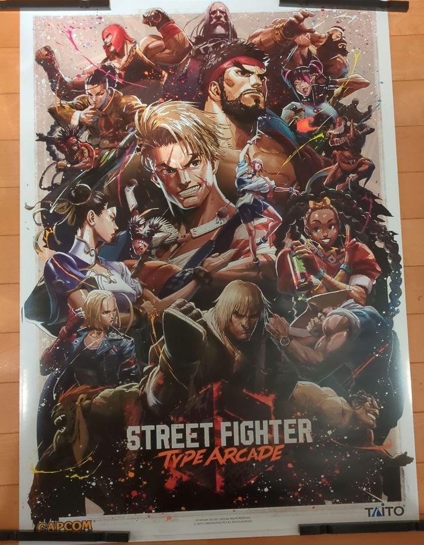 ストリートファイター6 A1ポスター（ストリートファイター6