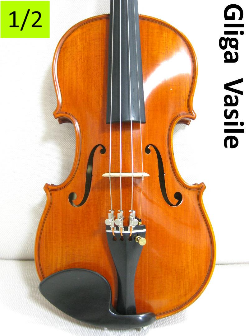 【最上位1/2】 Gliga Vasile Maestro バイオリン セット 最上位1/2】 Gliga Vasile Maestro バイオリン セット（クロサワ