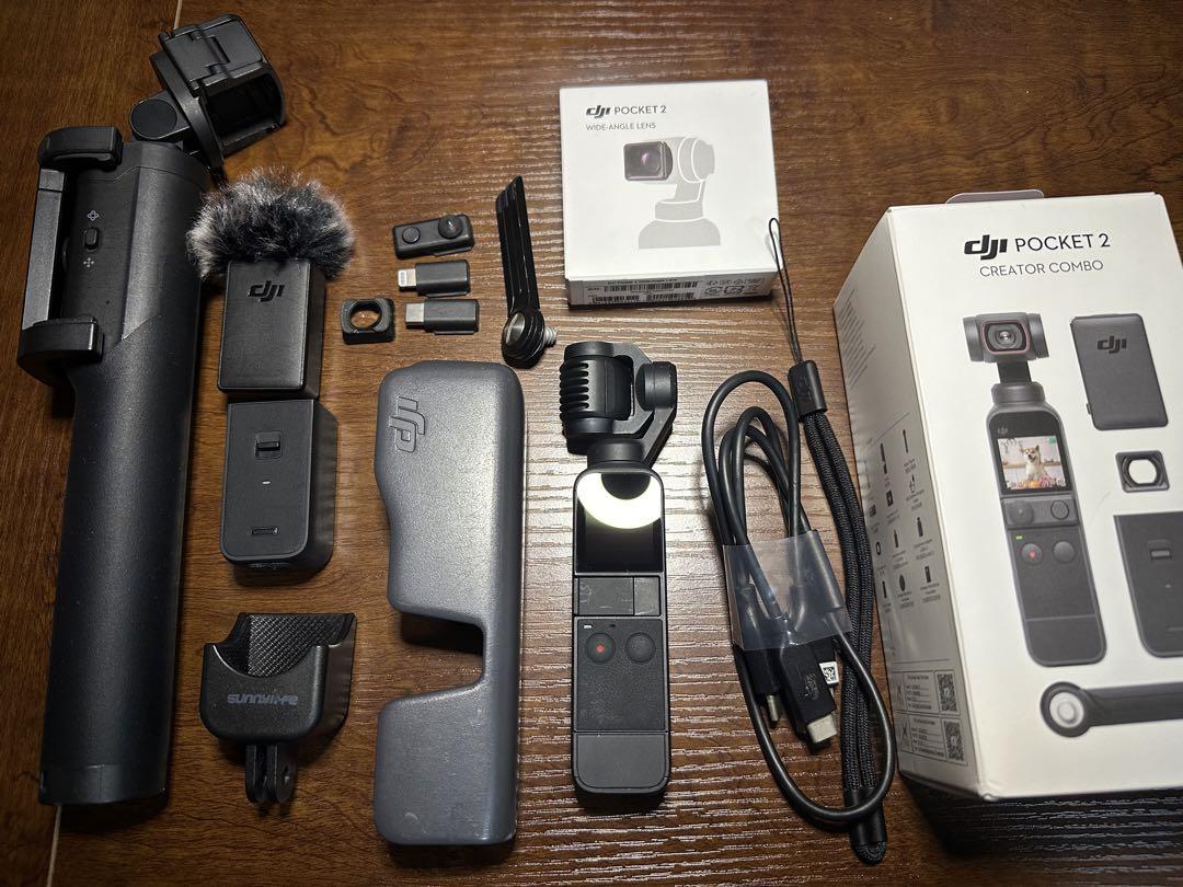 DJI Pocket2 Creator comb 延長ロッド おまけ付き DJI Pocket 2 Creator Combo・延長ロッド