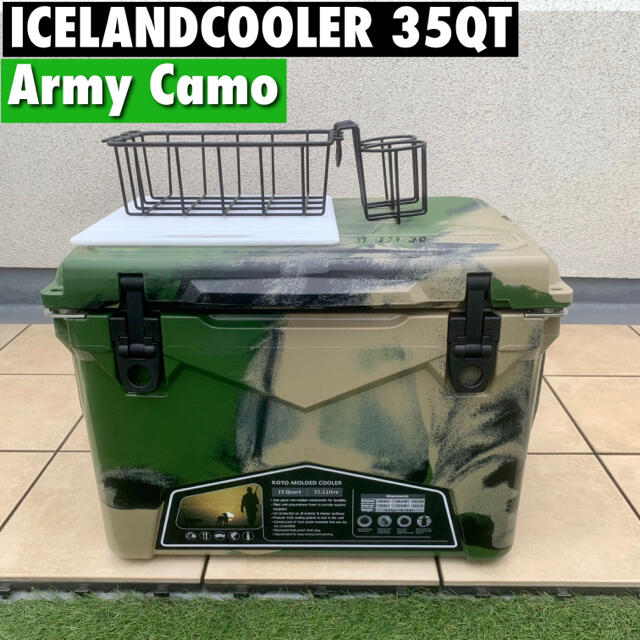 完売間近 アイスランドクーラーボックス 35QT 荷重 ICELAND cooler