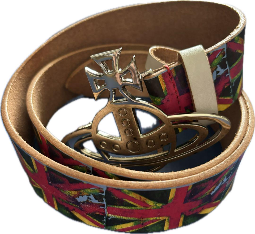 Vivienne Westwood ユニオンジャック　エンブレムベルト Vivienne Westwood ユニオンジャック エンブレムベルト（ベルト