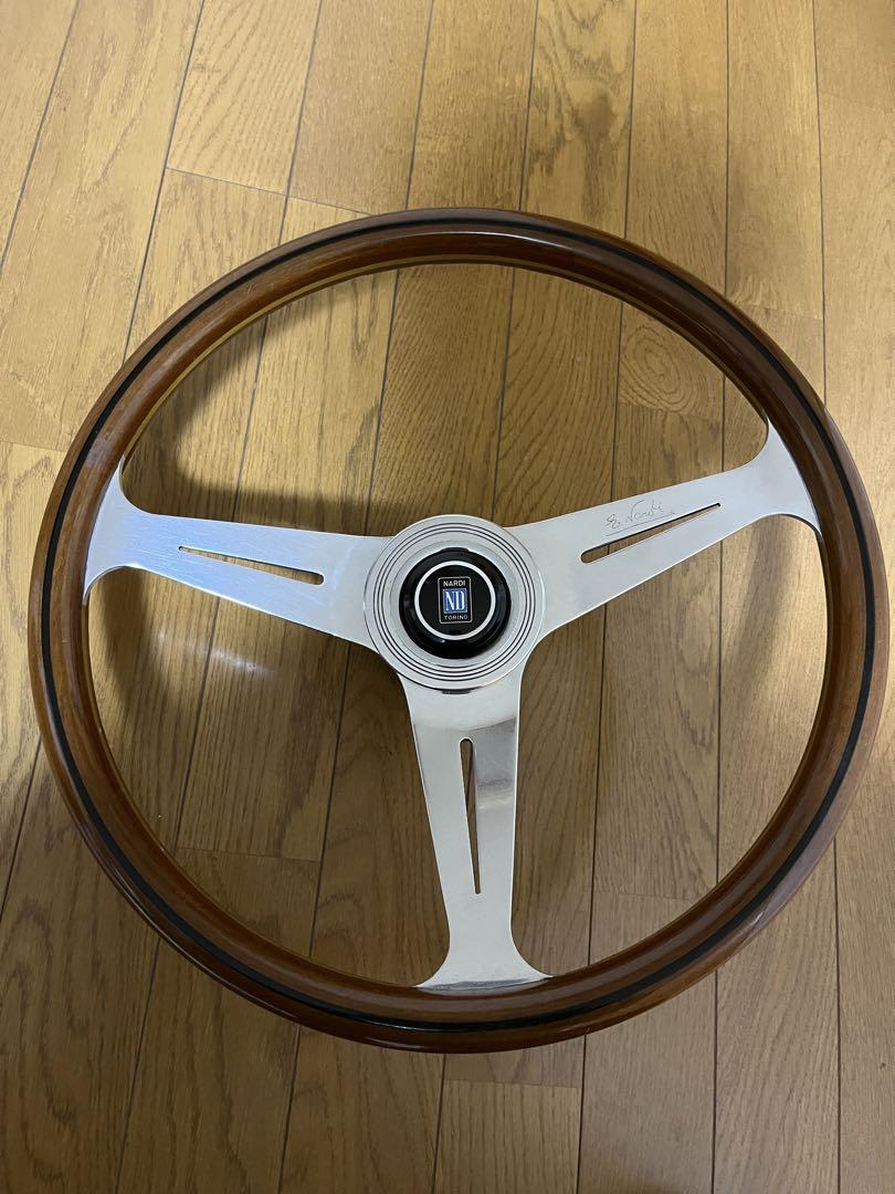 NARDI　クラッシックウッドステアリング　当時物 1円スタート ナルディ NARDI クラシック ウッドステアリング 旧