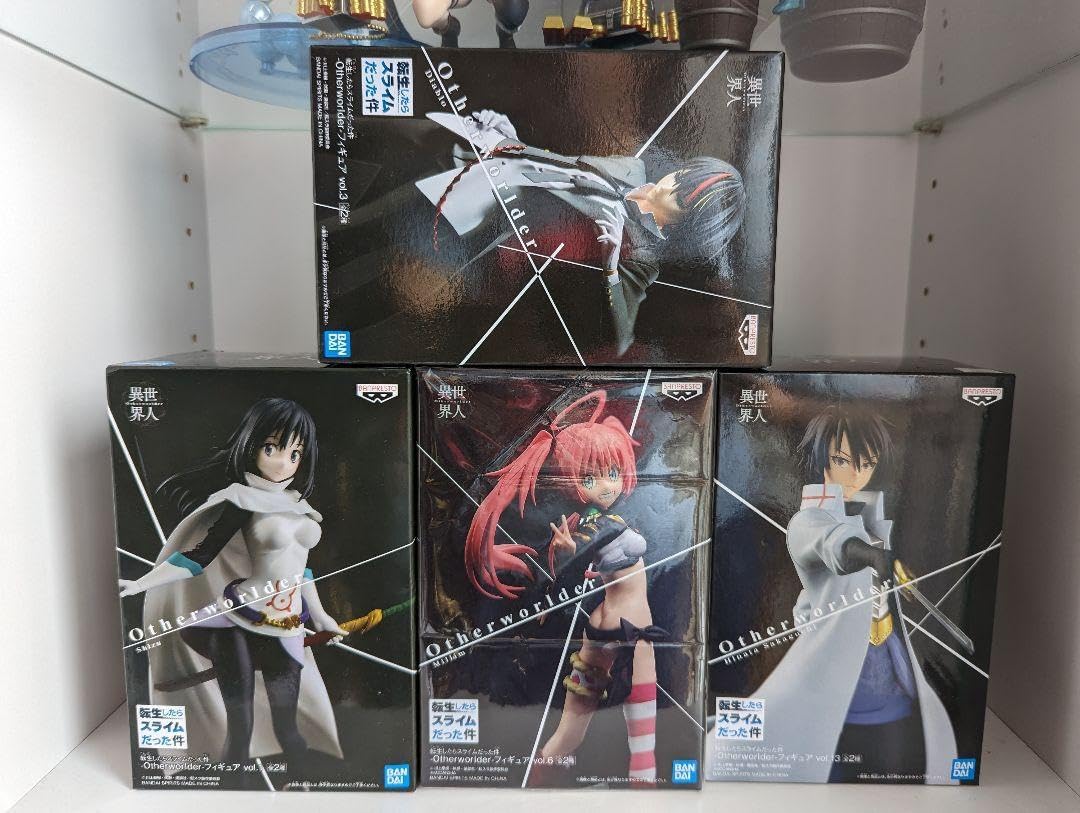 転生したらスライムだった件フィギュア、リムル(Ａ賞)＆ゴブタ＆ベルドラ3体セット 転スラ Otherworlder フィギュア4体セット（転生したらスライム