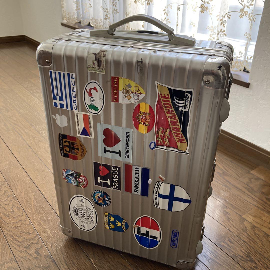 RIMOWA35Lクラッシックフライト2輪廃盤青ロゴ （送料無料