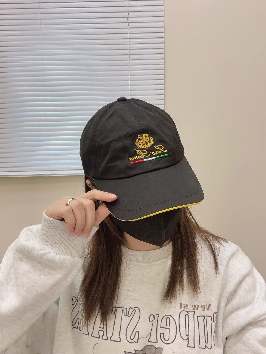【希少！！】 Loro 野球帽子 薄型 刺繍ロゴ キャップ 帽子 ロロピアーナ Piana その他