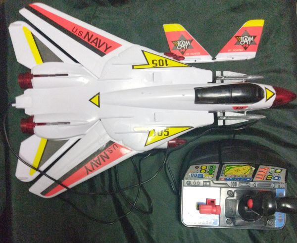 服部玩具 リアルサウンド トムキャットF-14 戦闘機 箱付き