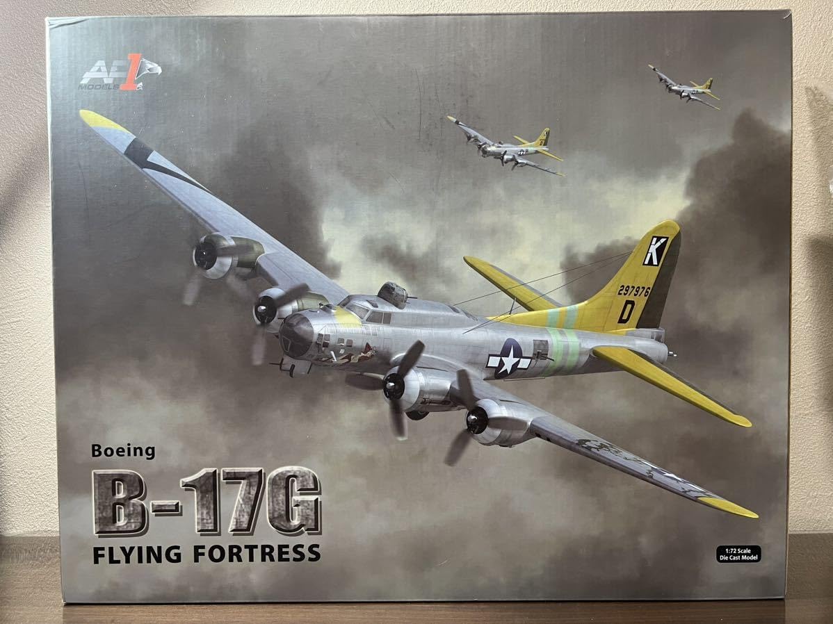AF1 1/72 B-17Gアメリカ空軍 爆撃機B17 ダイキャスト航空機（Air