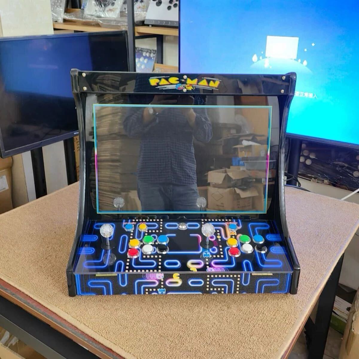 アケコン 液晶22インチ 懐かしいゲーム内蔵 アーケード パンドラ
