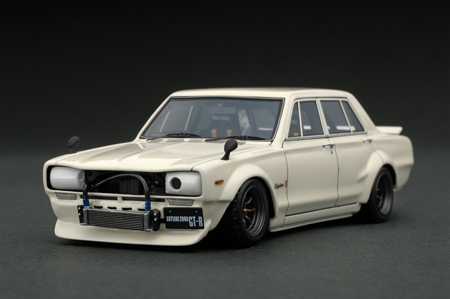 IG0352 1/43 Nissan Skyline 2000 GT-R (KPGC110) White | LINE