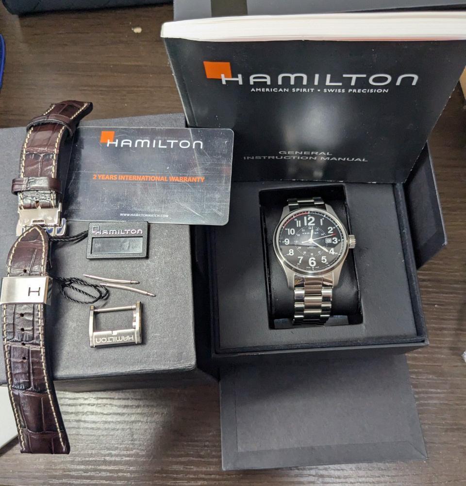 HAMILTON カーキ H706150 H70615133 メンズ腕時計（安心な国内