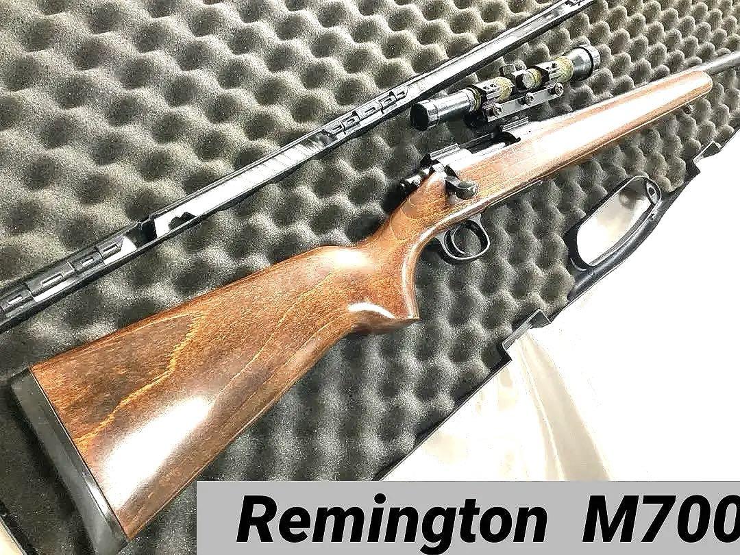 レミントンM700 ライフル 木製銃床tascoスコープ  PLANOケース レミントンM700 ライフル 木製銃床tascoスコープ PLANOケース