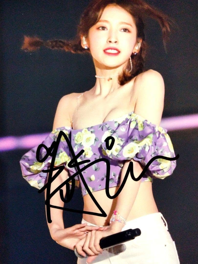 アリン直筆サイン入り2Lサイズ写真…オーマイガール…Arin… （「OH