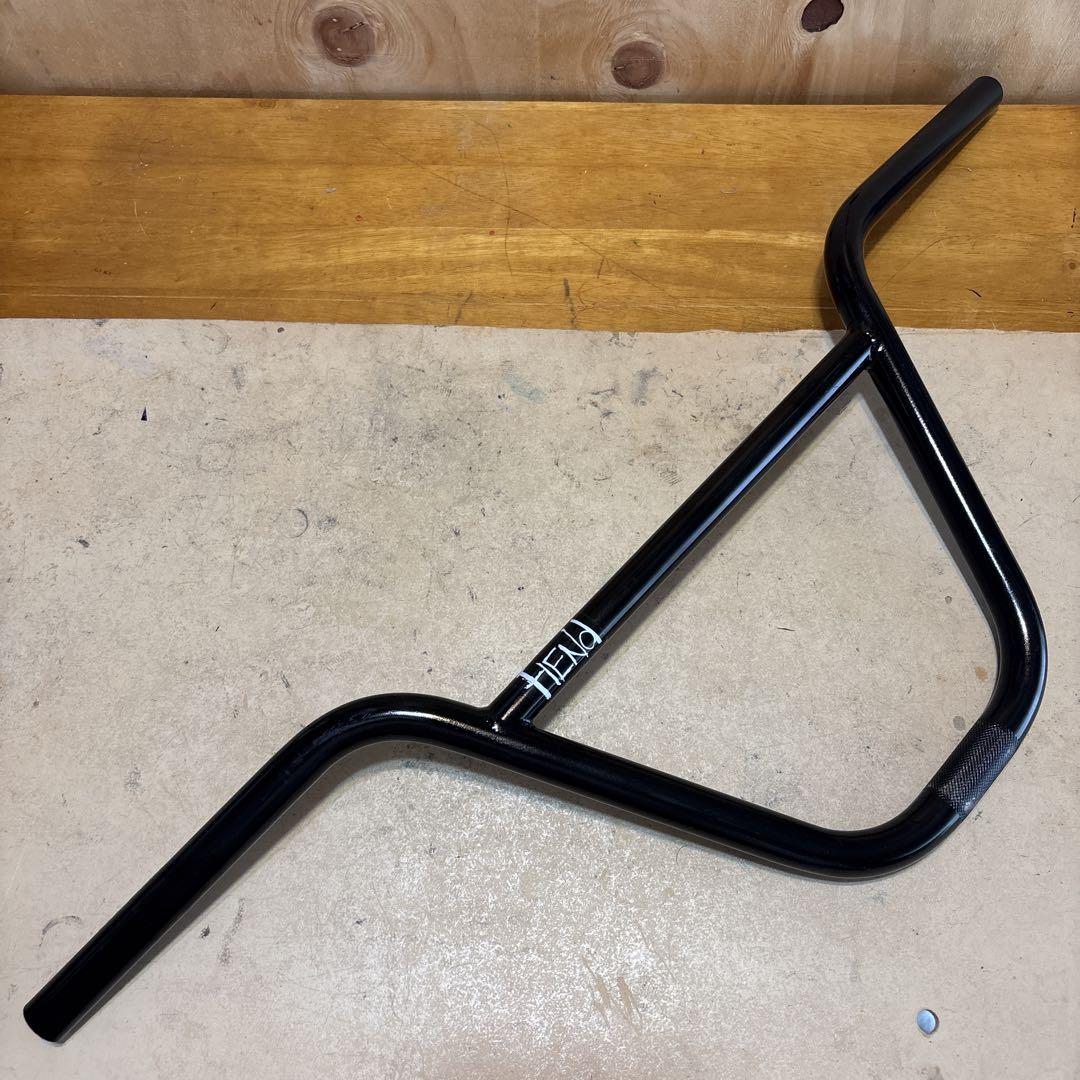 Fiend Team Bar 9.25” BMX ハンドル クロモリ ブラック RAEKES 4PC BAR - モトクロスインターナショナル