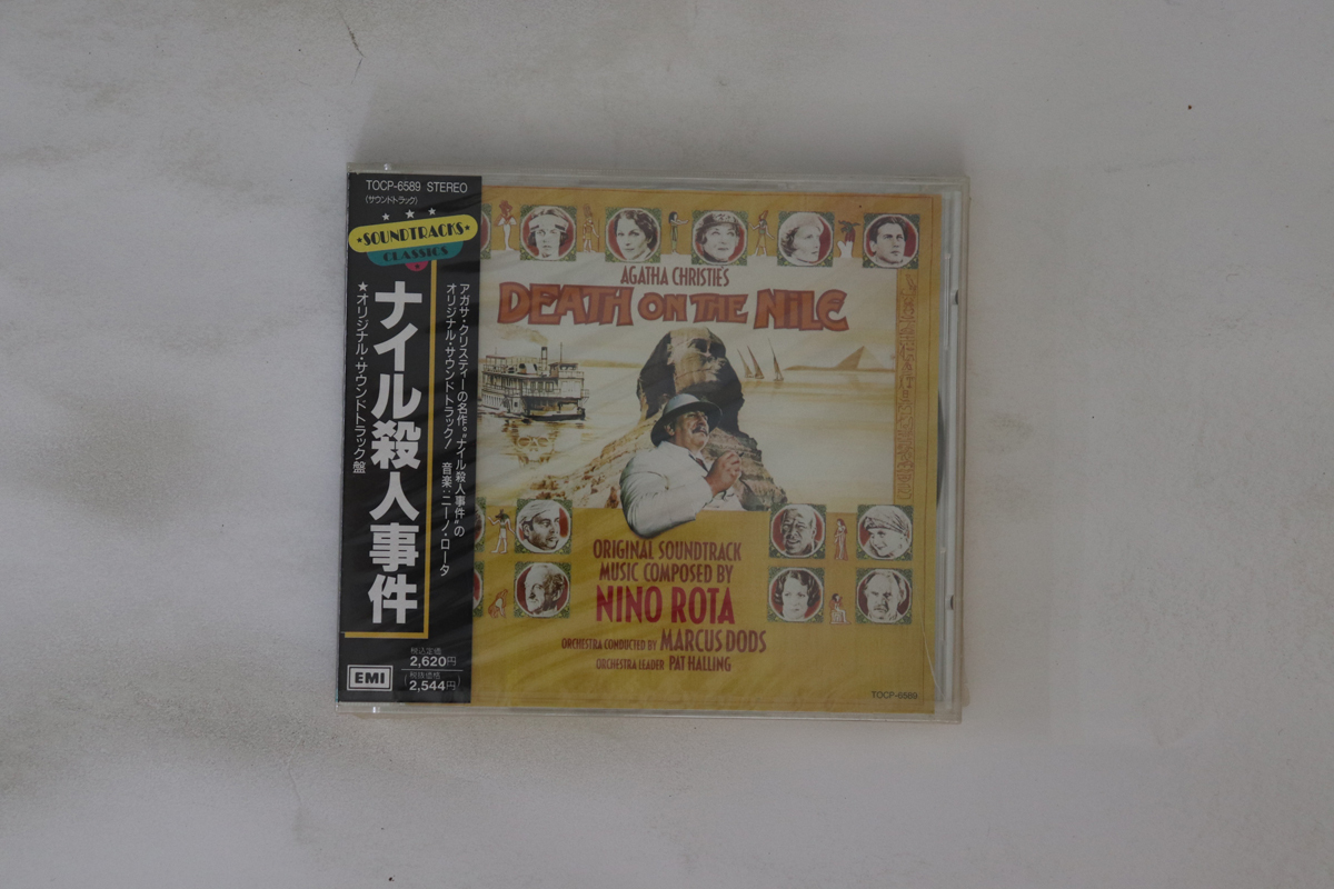 CD Nino Rota Agatha Christies Death TOCP6589 EMI Japan プロモ 未開封 /00110 CD Nino Rota Agatha Christies Death TOCP6589 EMI Japan