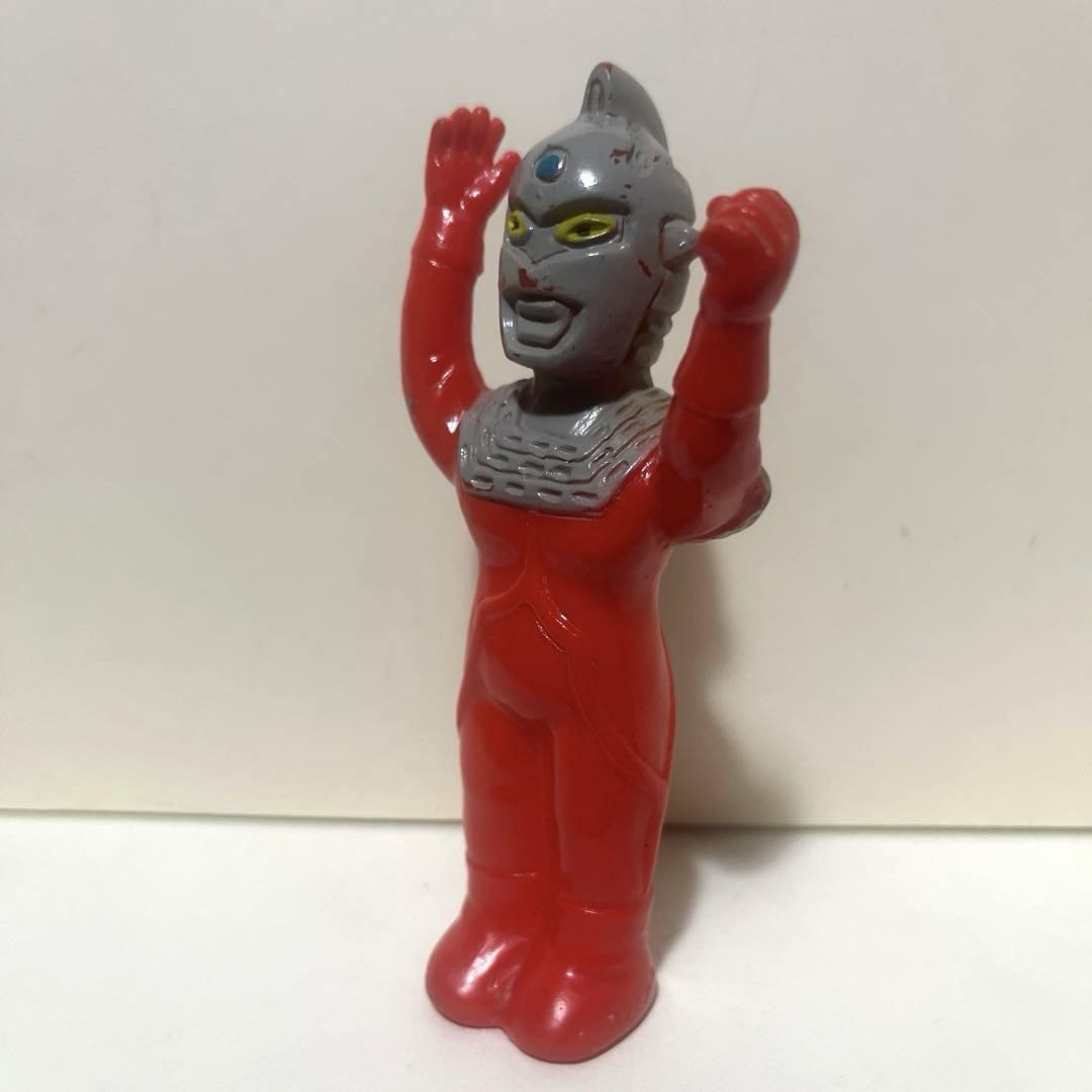 大里玩具製 ウルトラセブン ソフビ 指人形 フィギュア 当時物