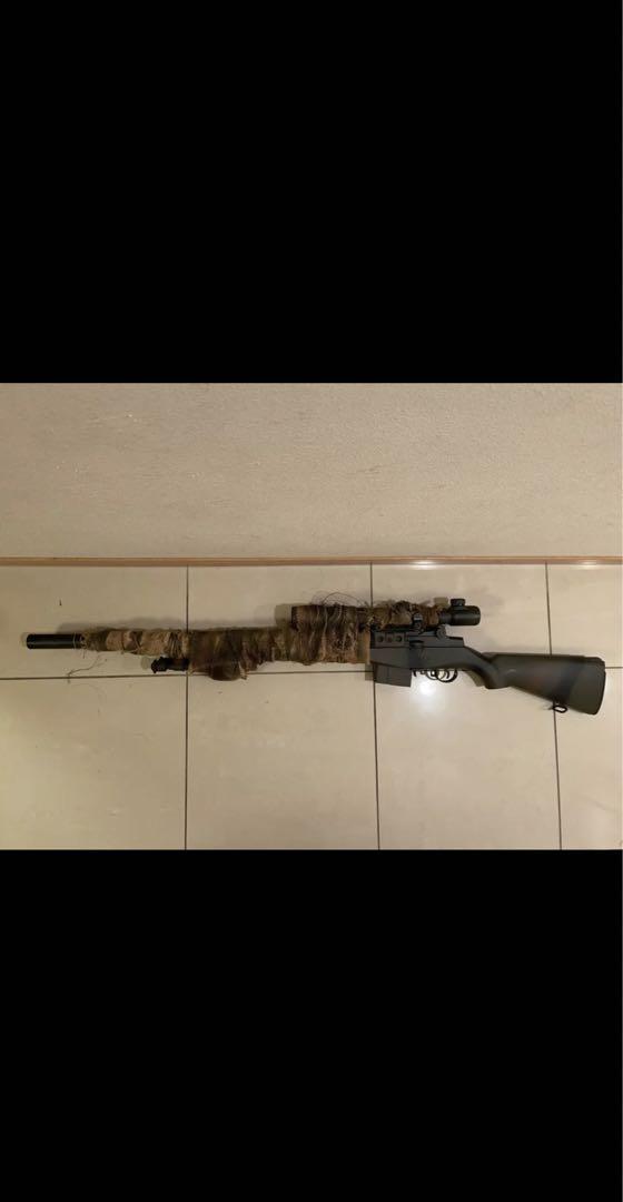 東京マルイ　M14 マクミランカスタム　リポ　ギリースーツセット 東京マルイ M14 マクミランカスタム リポ ギリースーツセット