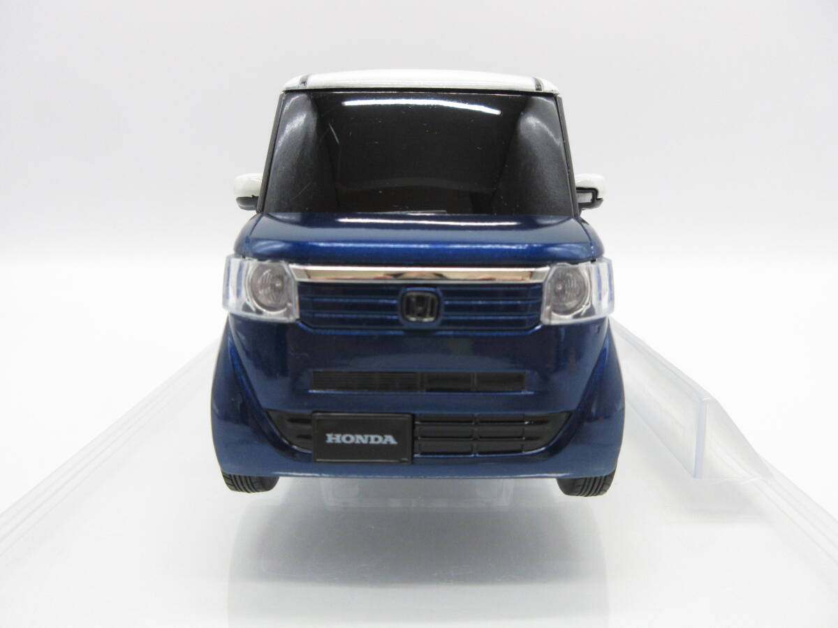 1/24 ホンダ カラーサンプル ミニカー N-BOX ブルー＆ホワイト