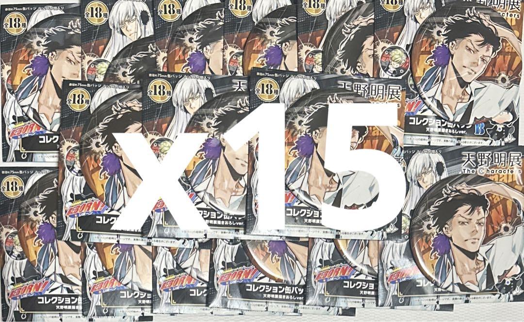 天野明展 缶バッジ XANXUS ザンザス 家庭教師ヒットマンREBORN NEW天野明展 in京都 キャラバッジ