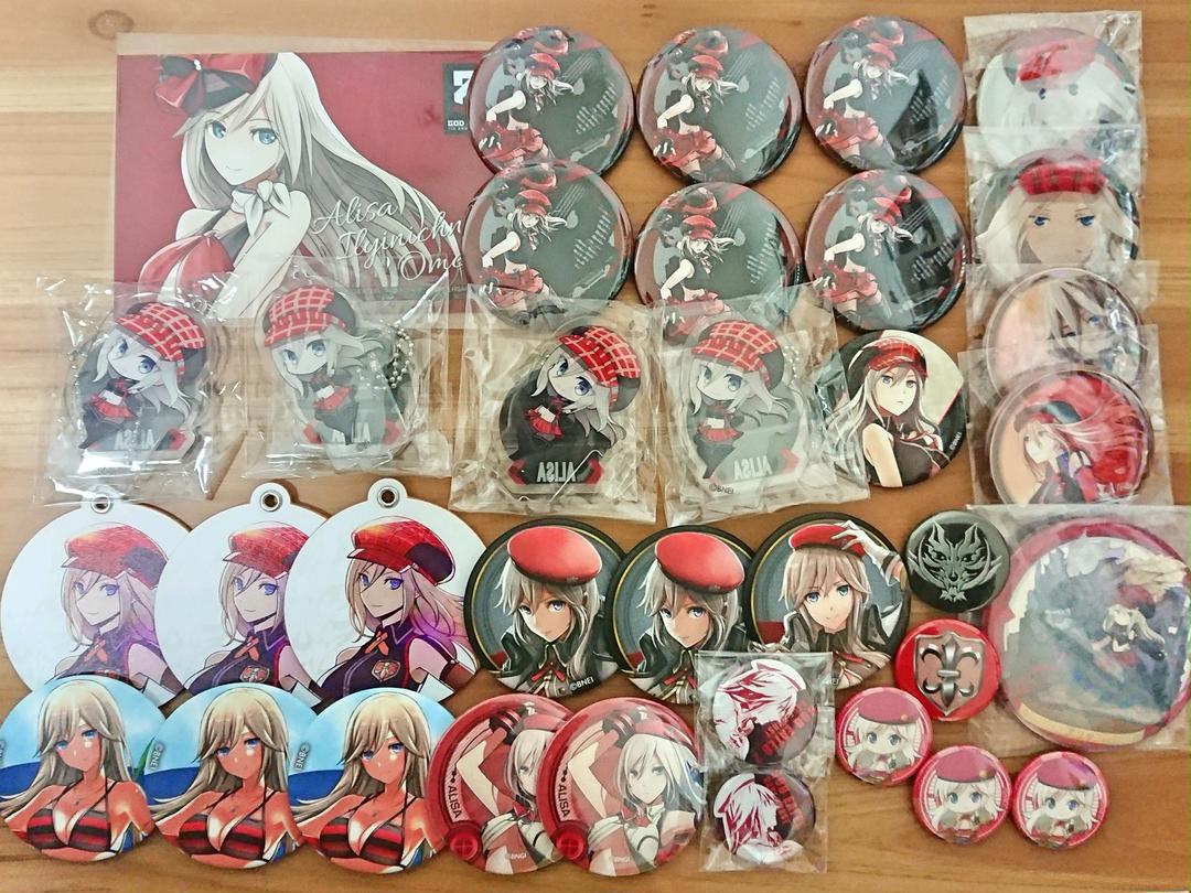 GOD EATER ゴッドイーター バッジ アクリルスタンド アリサ（GOD