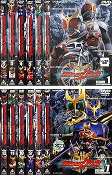 『仮面ライダー クウガ』全12巻+1巻 計13巻セット レンタル使用済DVD Amazon.co.jp: 仮面ライダークウガ 全12巻セット [マーケット