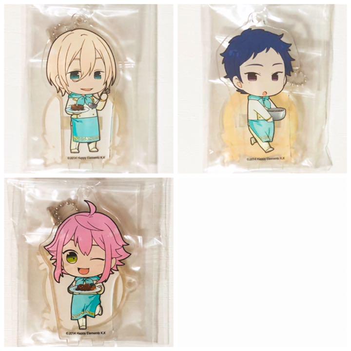 新品★あんスタ【fine】アニカフェ★アクリルスタンドキーホルダー★3点セット 新品☆あんスタ【fine】アニカフェ☆アクリルスタンド