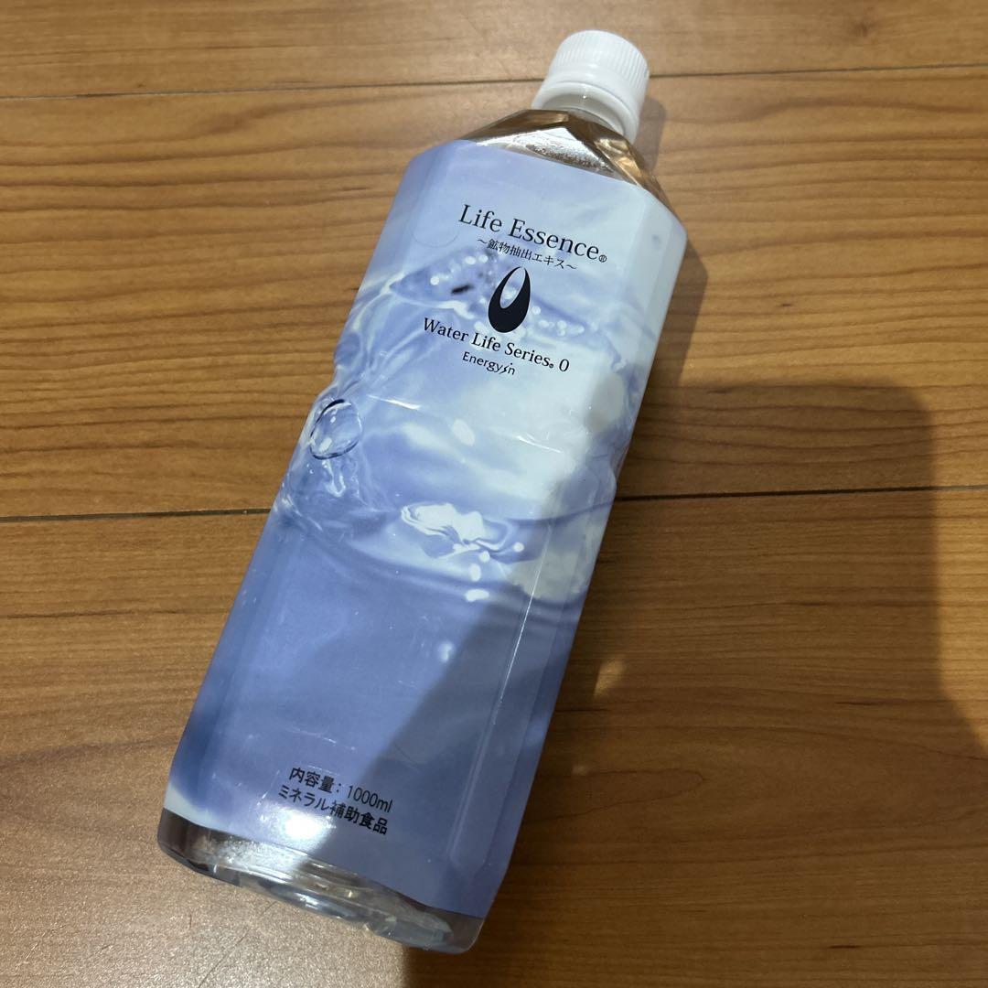 ライフエッセンス　ポタポタクラブ　ミネラルウォーター1000ml 6月購入】買いたて1000mlライフエッセンス ポタポタクラブエコ