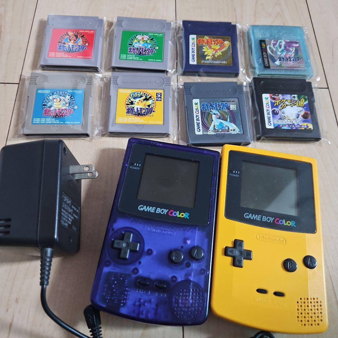 ゲームボーイカラー、ポケモンソフトセット ゲームボーイカラー ソフト セット ポケモンなど12点 - メルカリ
