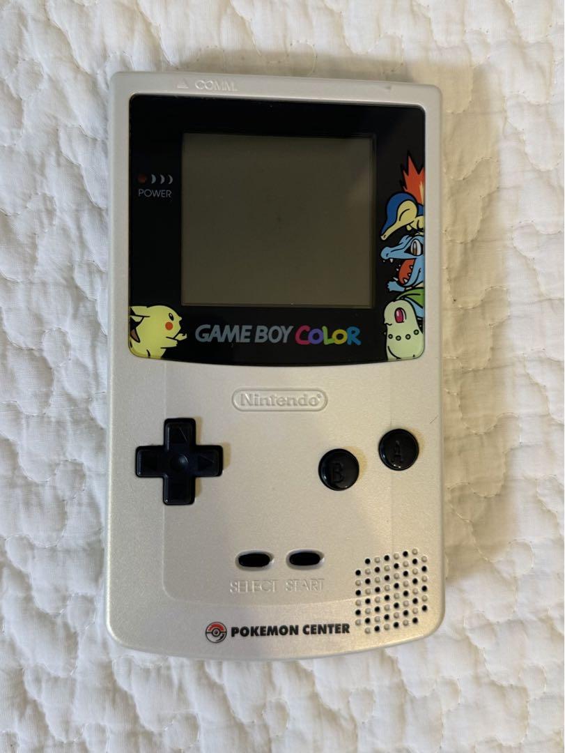 ゲームボーイカラー 本体 ポケモンセンター ポケモン 金銀 記念バージョン レア ゲームボーイカラー 本体 ポケモンセンター ポケモン 金銀 記念